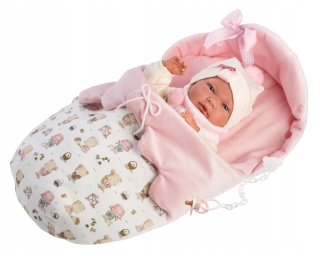 Llorens Doll Nica Con Saquito 73884 40 cm