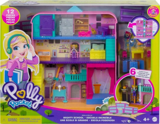 Mattel Polly Pocket Doll: Pollyville School