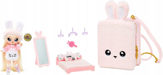 Nanana prekvapenie 3in1 Aubrey Heart Doll s batohom