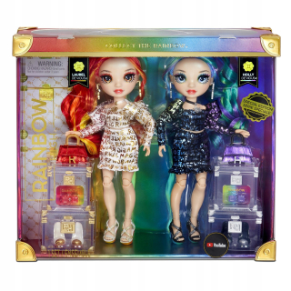 Dúhová bábika Rainbow High - Laurel & Holly