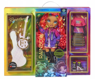 Bábika Rainbow High zo série RockStar Carmen Major