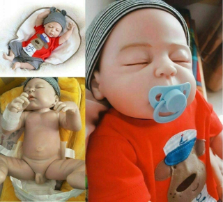 Doll Boy Baby Remorn Gift 46 cm