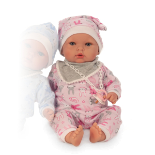 Španielska bábika Nines 6000 Tita Pink Sleepet
