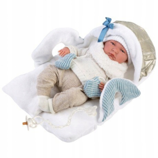Španielska bábika Bobas Lalo plače 42 cm