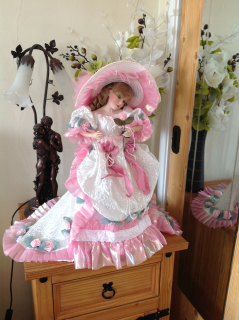 Porcelánová bábika Franklin Honey Rose 50 cm !!!