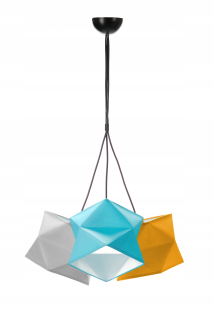 Lampa visiace lampa diamantové farby E27 LED dióda