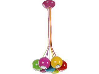 Malwi Multi -Colorode Hanging Lamp 6327