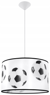 Zavesená lampa guľa a lampa E27 chlapec sollux