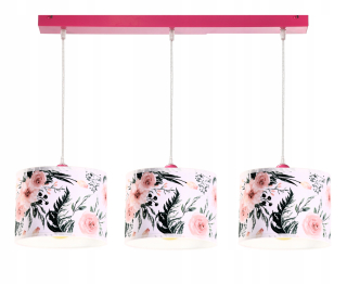 Závesná lampa Rôzne vzory pre dospievajúce dieťa