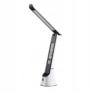 LED desktopová lampa, zatemnená,
