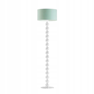 Stojacia lampa pre dieťa, mätový valček