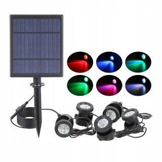 Slnečný lampa vodotesný rybník bazén