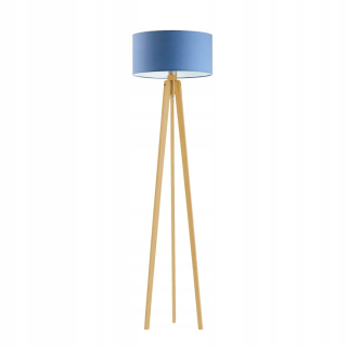 Stojacia lampa pre chlapca Statív MIAMI dub modrý