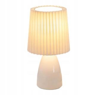 Skladaná dekoratívna spálňa stolová lampa