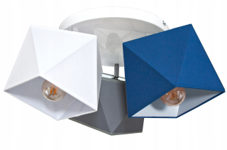 Závesný stropný lampa 3D tieň