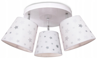 Hviezdy stropu / zavesenia - 3 farby lampy