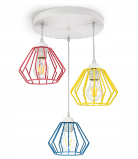 Stropná lampa Detský luster LED strop 724E3