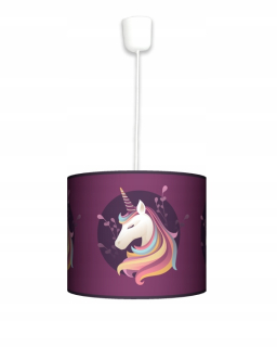 Malá lampa malý dúhový jednorožec pre deti