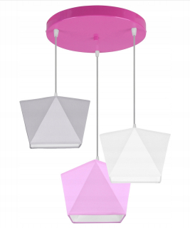 Závesná lampa Detský luster LED farby5