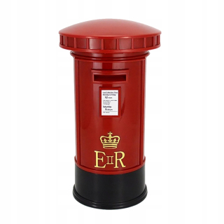 Piggy Bank British Pillar Box Busside Lamp