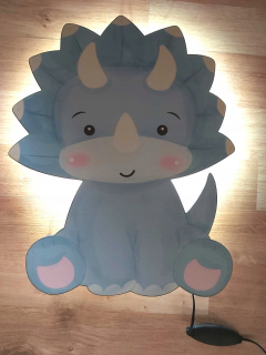 Nočná lampa dinosaurus dino dinuś LED nebesá