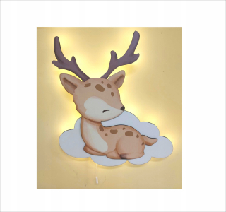 Nočná lampa pre deti jeleň jeleň