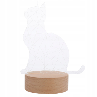 Nočná lampa ozdoba atmosféra 3D nočná lampa