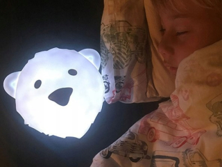 LED nástenná lampa medveď björn tok amsterdam