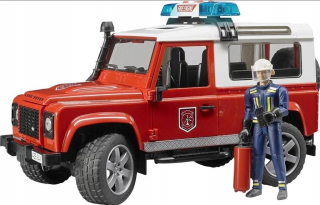 Land Rover Defender Brigade + Fireman Model