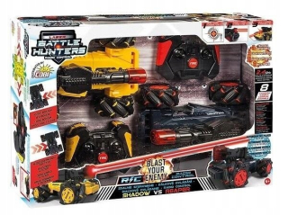 Battle Hunters Laser. Nastavte 2 vozidlá
