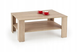 Kwadro Big Bench s poličkou Sonoma Halmar Oak