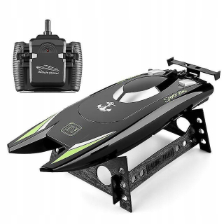 LeadingStar 2,4G rádio RC člny 25 km / H (čierne)