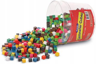 Výučbové zdroje Centimeter Cube 1 000 ks.
