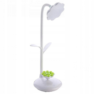 LED stmievateľné zelené LED stolové lampy, nočné žiarovky