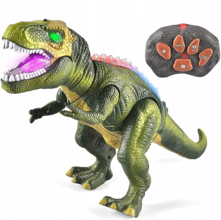 LED svetlo pilotný dinosaurus chôdza a hučanie