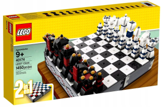 LEGO 40174 Sada šachu s novým motívom Lego