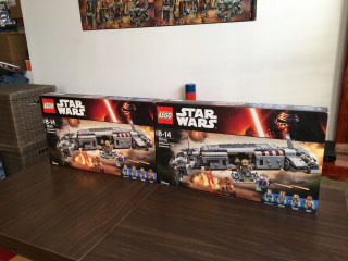 LEGO 75140 Star Wars Resistanter Transportér jedinečný