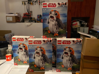 LEGO 75230 Star Wars Porg LEGO Nový jedinečný