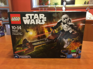 Lego 75532 Star Wars Scout Stormtroopers jedinečný