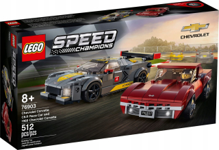 Lego Chevrolet Corvette 1968 a C8.R 76903