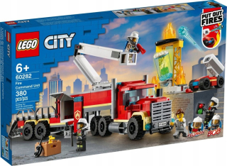 LEGO City 60282 Hasičské bloky velenia jednotky