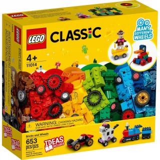 Lego Classic 11014 Classic - podložky na kolesách