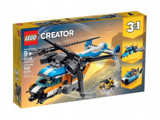 Lego Creator 3v1 dvojrotorový vrtuľník 31096