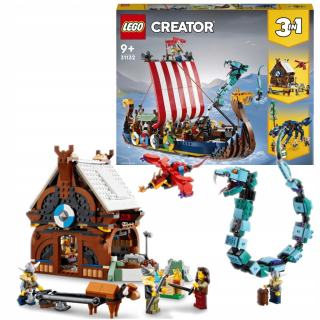 Tvorca Lego Viking Ship Midgard HR 31132