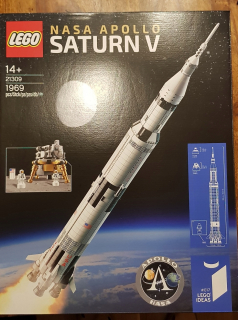 LEGO nápady 21309 NASA Apollo Saturn V NOVÝ