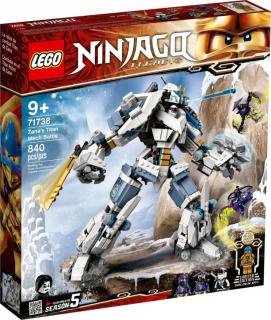 Lego Ninjago 71738 bloky zrážky Titans mach