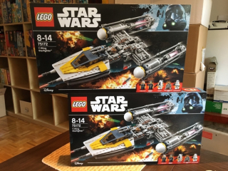 Lego Star Wars 75172 Y Wing Starfighter nový jedinečný