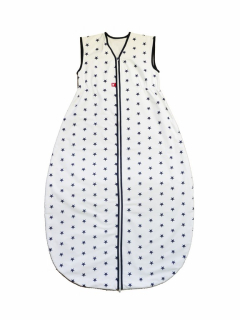 Letný spacák 130/110 cm Navy modré hviezdy