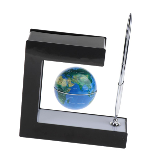 Magnetická levitácia Mapa sveta Globe,