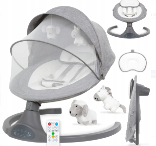 Kidwell Bluetooth 2in1 Elektrický hojdací kameň